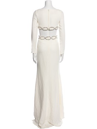Valentino Silk Long Dress