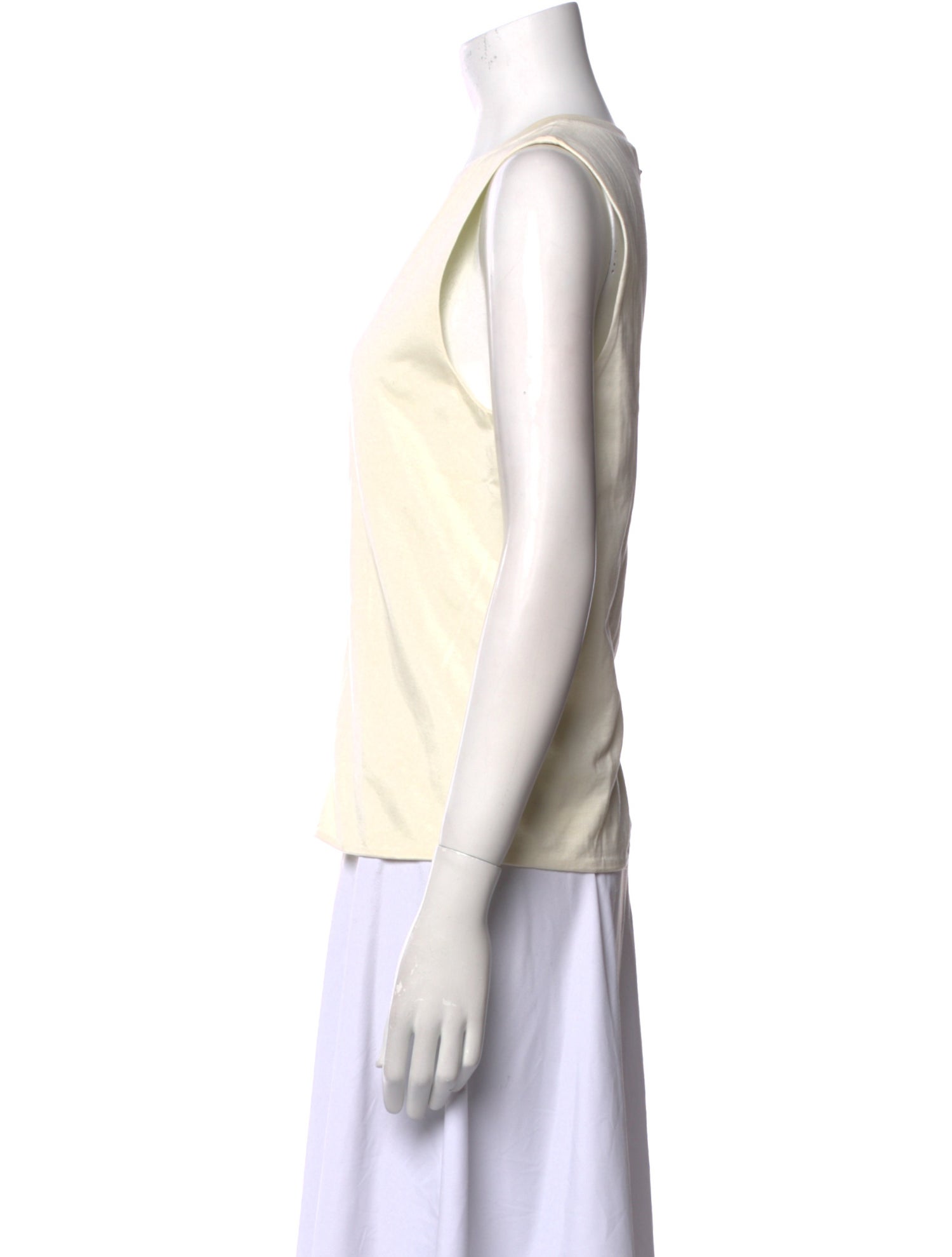 Valentino Cowl Neck Sleeveless Top