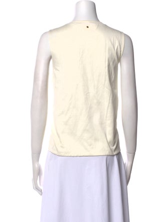 Valentino Cowl Neck Sleeveless Top