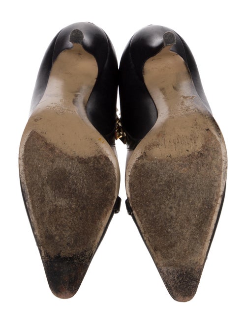 Valentino Rockstud Accents Leather Pumps