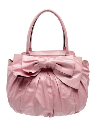 Valentino Patent Leather Shoulder Bag