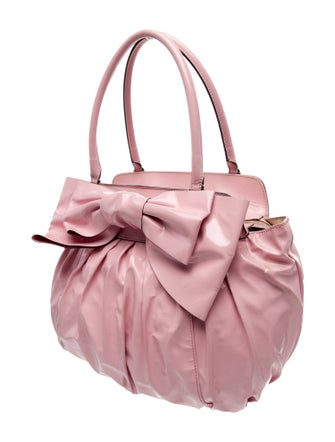 Valentino Patent Leather Shoulder Bag