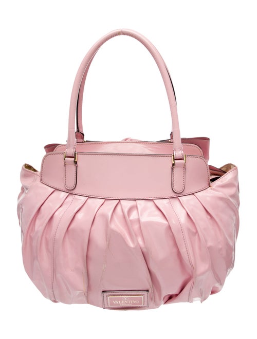 Valentino Patent Leather Shoulder Bag