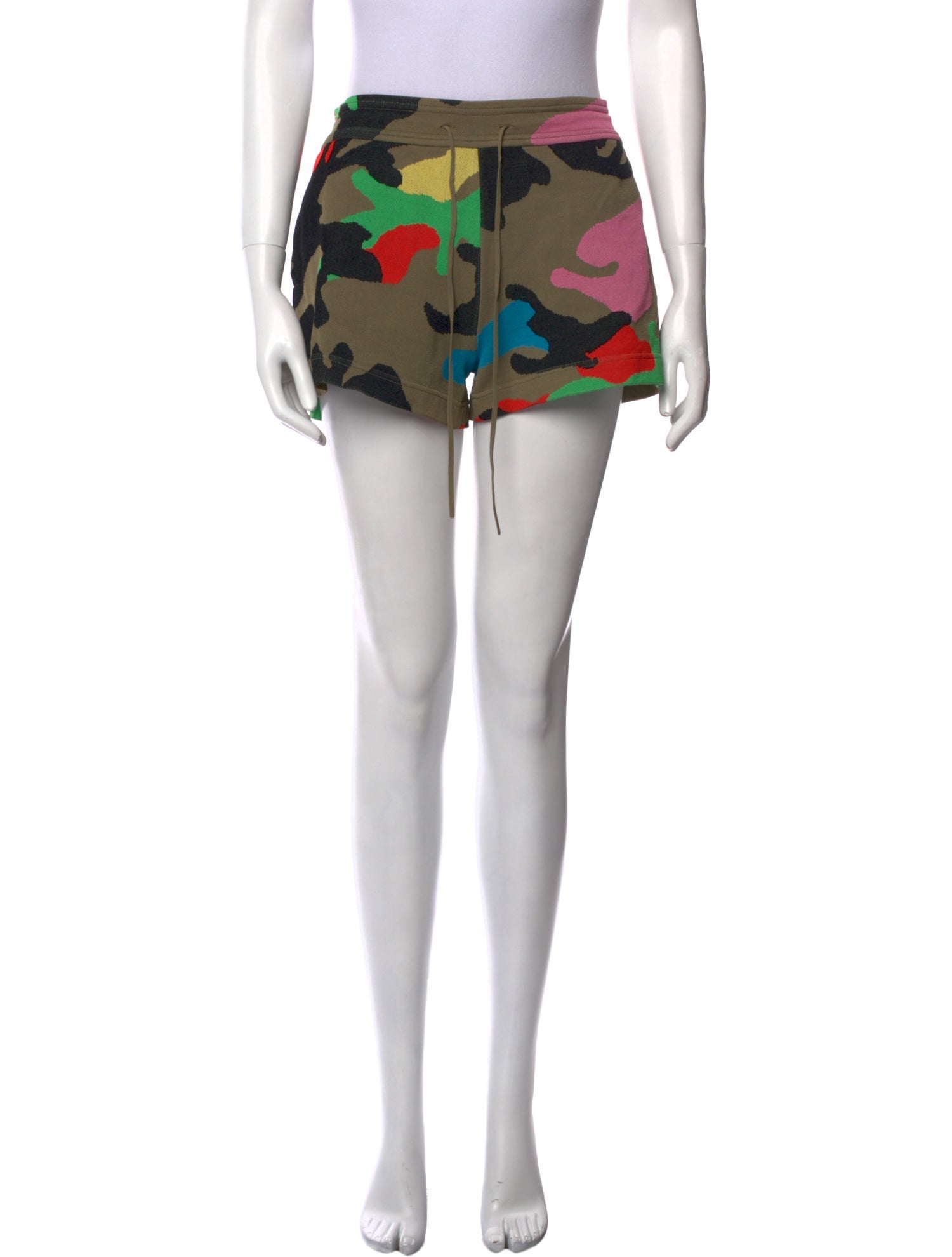 Valentino Floral Print Mini Shorts