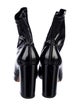 Valentino Patent Leather Sock Boots