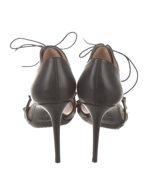 Valentino Rockstud Accents Leather Sandals
