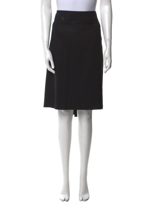 Valentino Virgin Wool Knee-Length Skirt