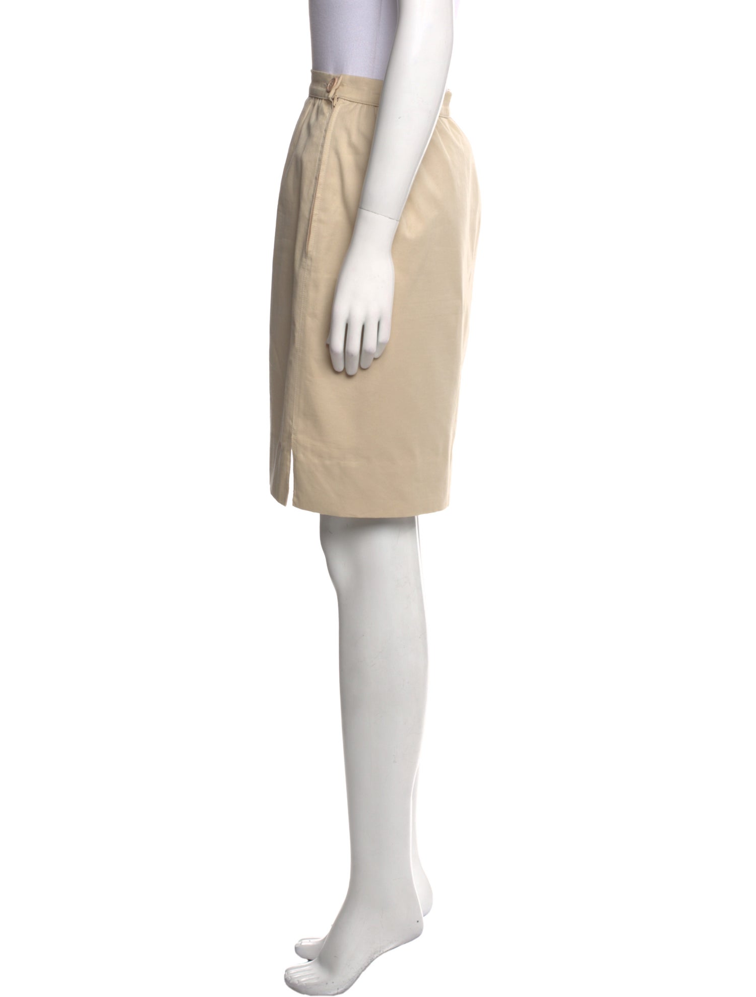 Valentino Pleated Accents Knee-Length Skirt