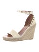 Valentino Rockstud Accents Leather Espadrilles