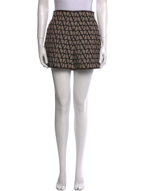 Valentino Printed Mini Shorts