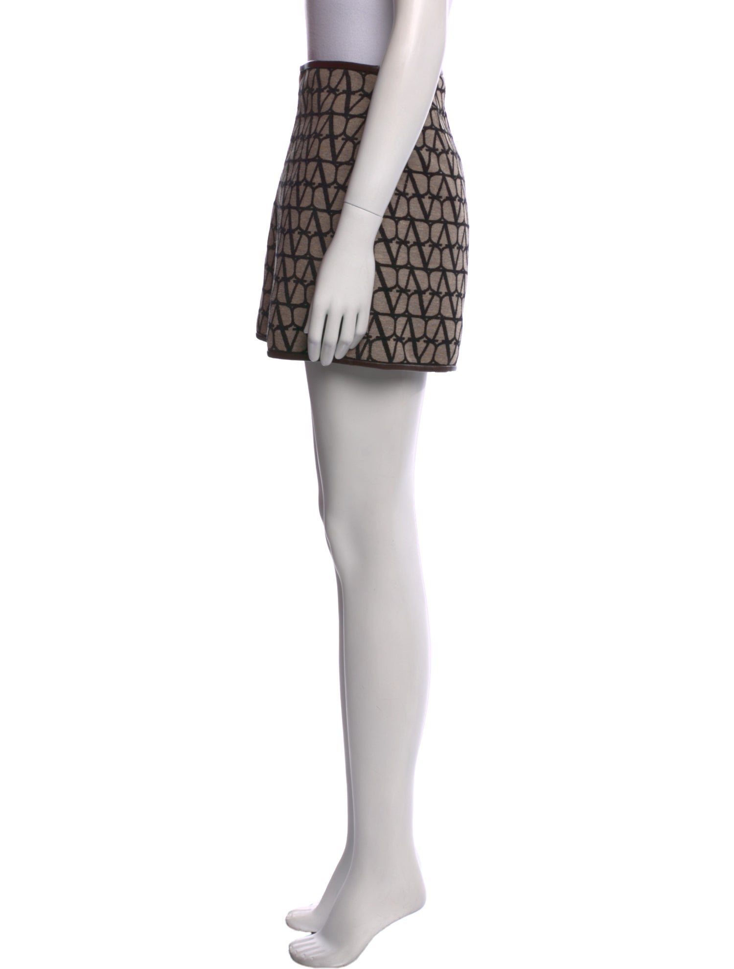 Valentino Printed Mini Shorts