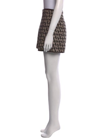 Valentino Printed Mini Shorts