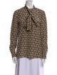 Valentino Silk Printed Blouse