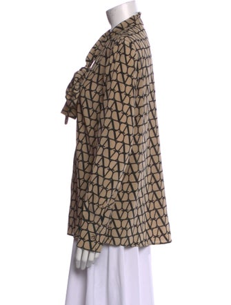 Valentino Silk Printed Blouse