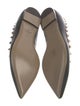 Valentino Rockstud Accents Leather Ballet Flats