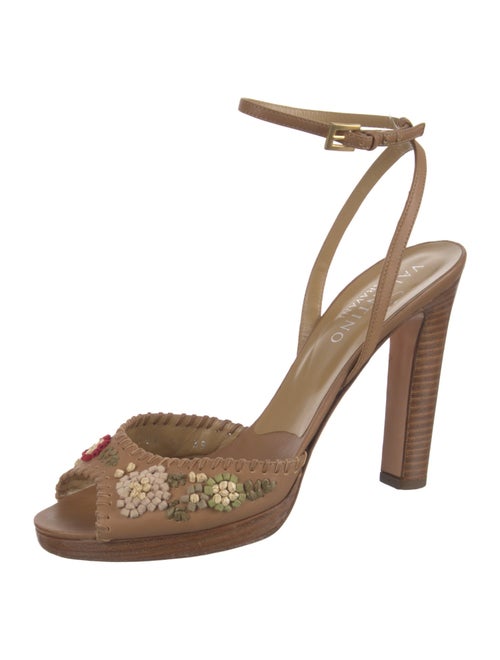 Valentino Leather Slingback Pumps