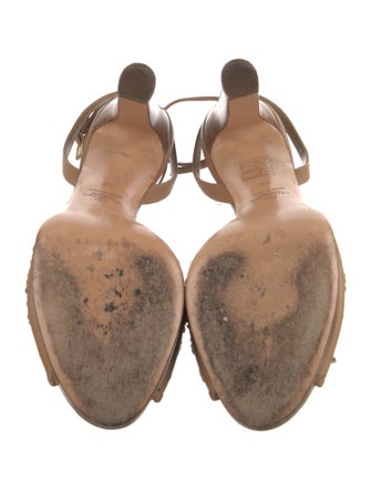 Valentino Leather Slingback Pumps