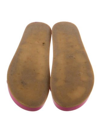 Valentino Leather Slides