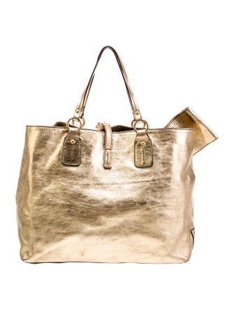 Valentino Leather Top Handle Bag