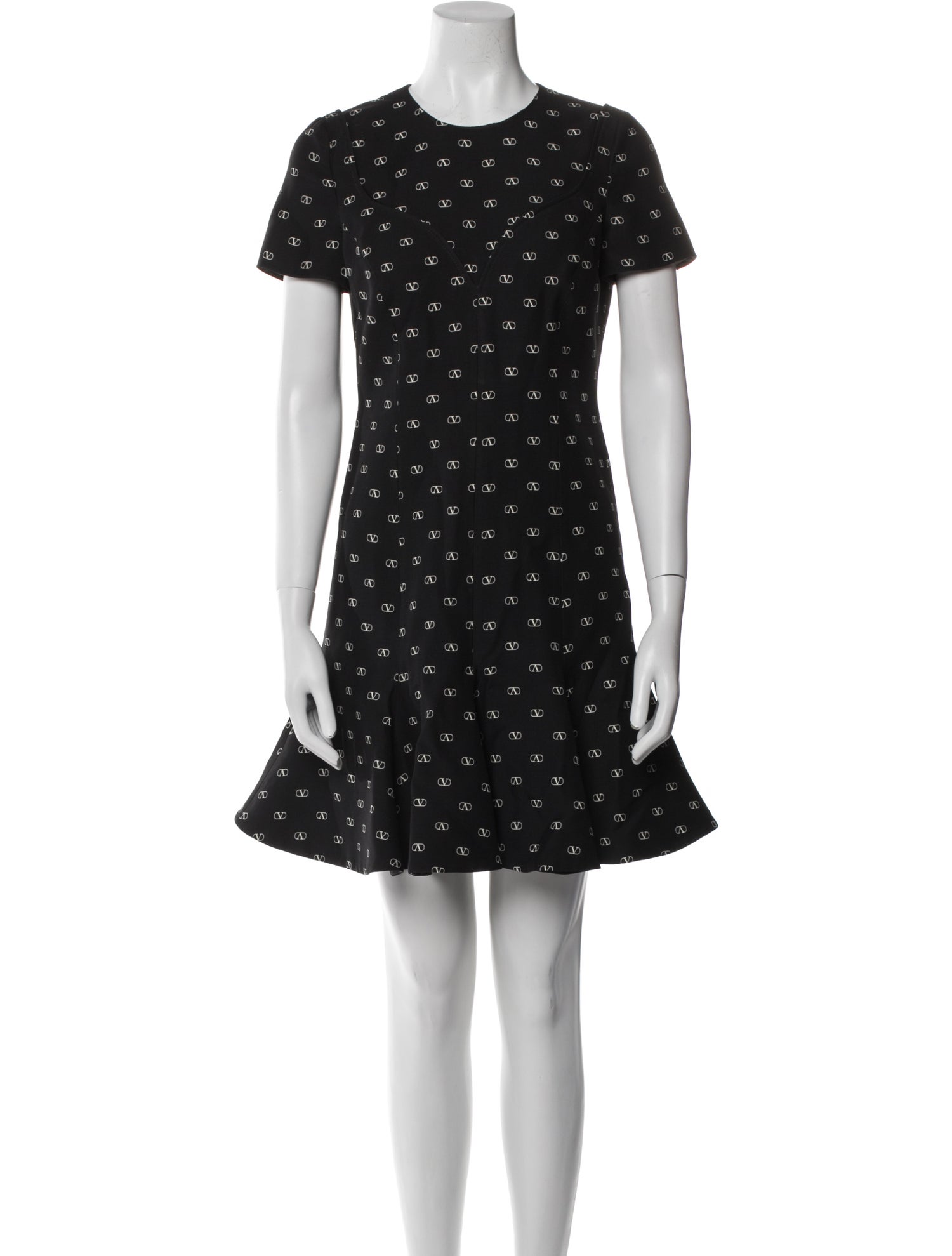 Valentino Printed Mini Dress