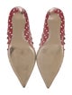 Valentino Rockstud Accents Leather Pumps