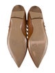 Valentino Rockstud Accents Leather Ballet Flats