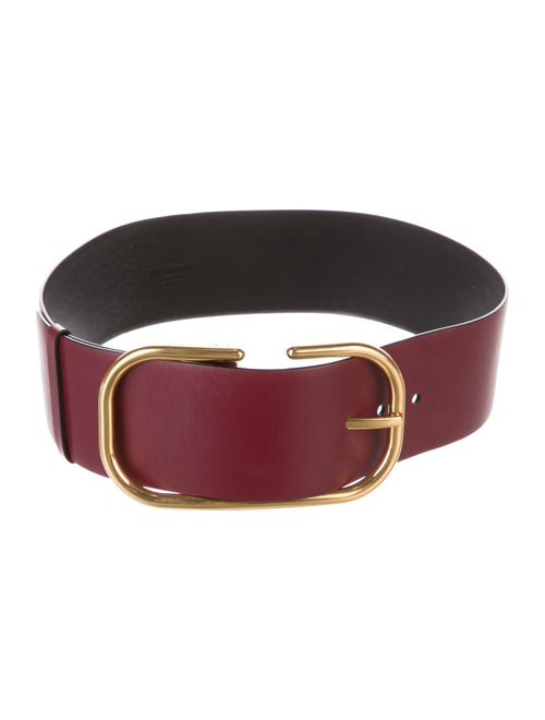 Valentino Wide Leather Belt