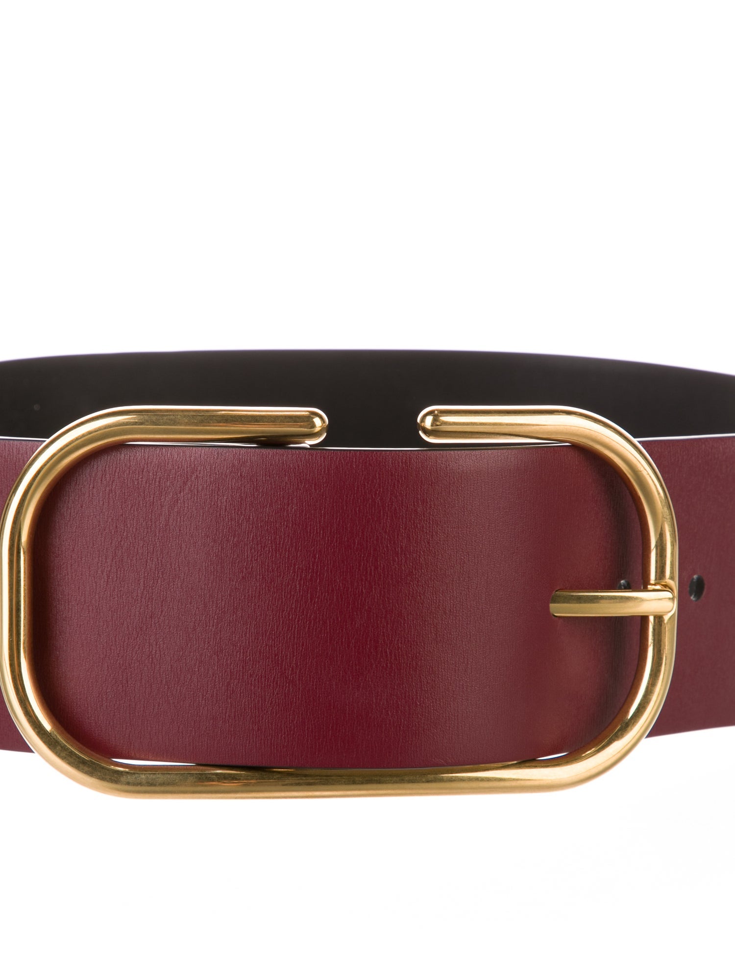 Valentino Wide Leather Belt