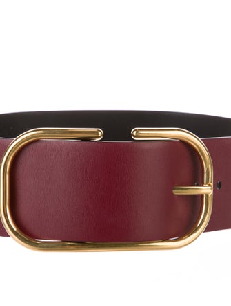 Valentino Wide Leather Belt