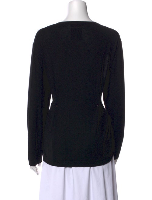 Valentino Virgin Wool V-Neck Sweater