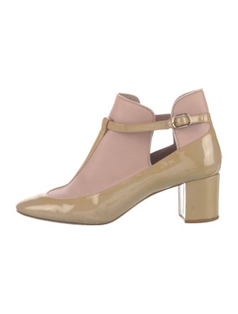 Valentino Patent Leather T-Strap Pumps