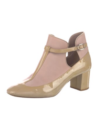 Valentino Patent Leather T-Strap Pumps