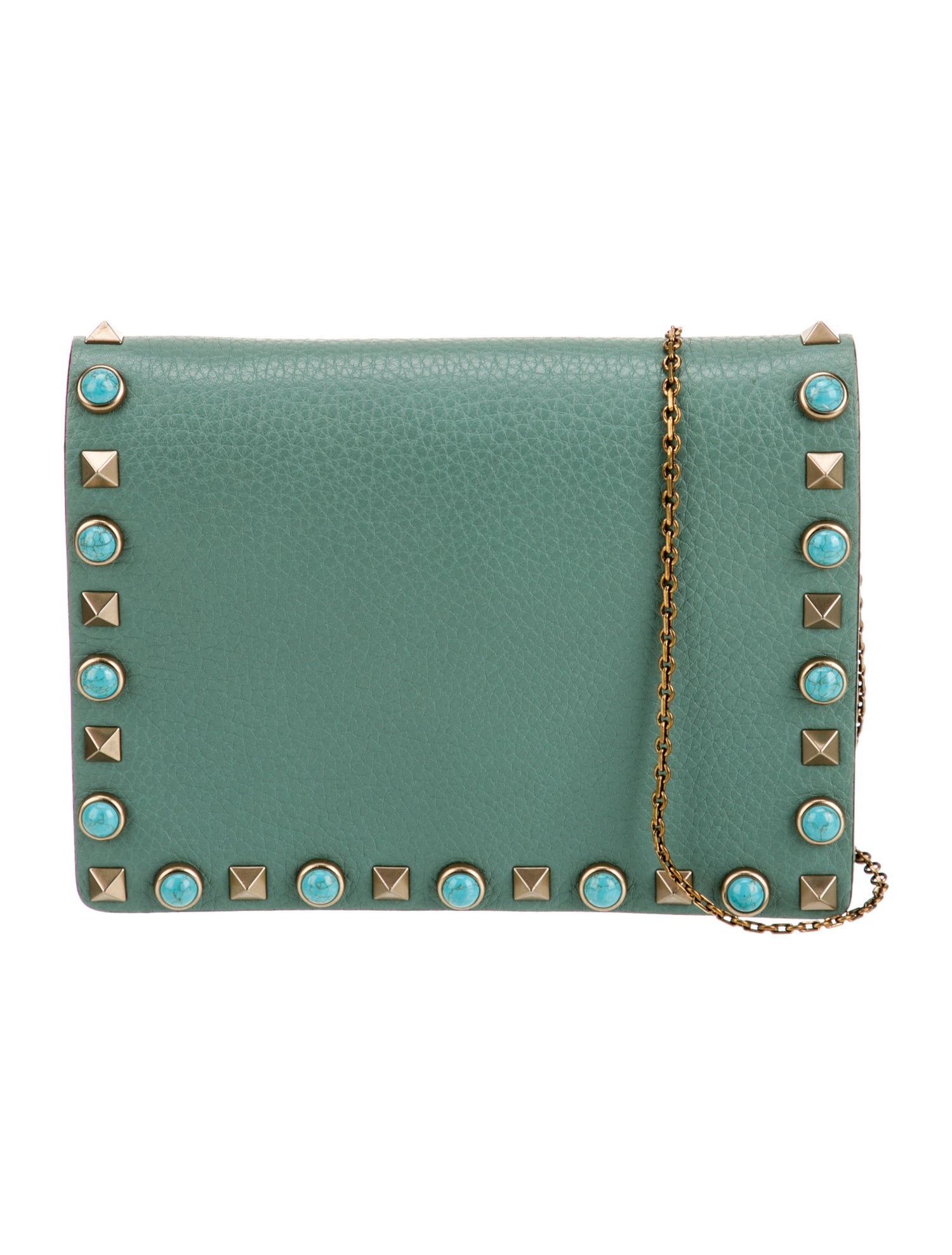 Valentino Leather Clutch