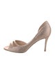 Valentino Crystal Embellishments D'Orsay Pumps