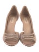 Valentino Crystal Embellishments D'Orsay Pumps