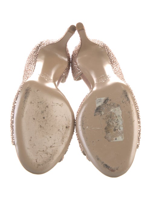 Valentino Crystal Embellishments D'Orsay Pumps