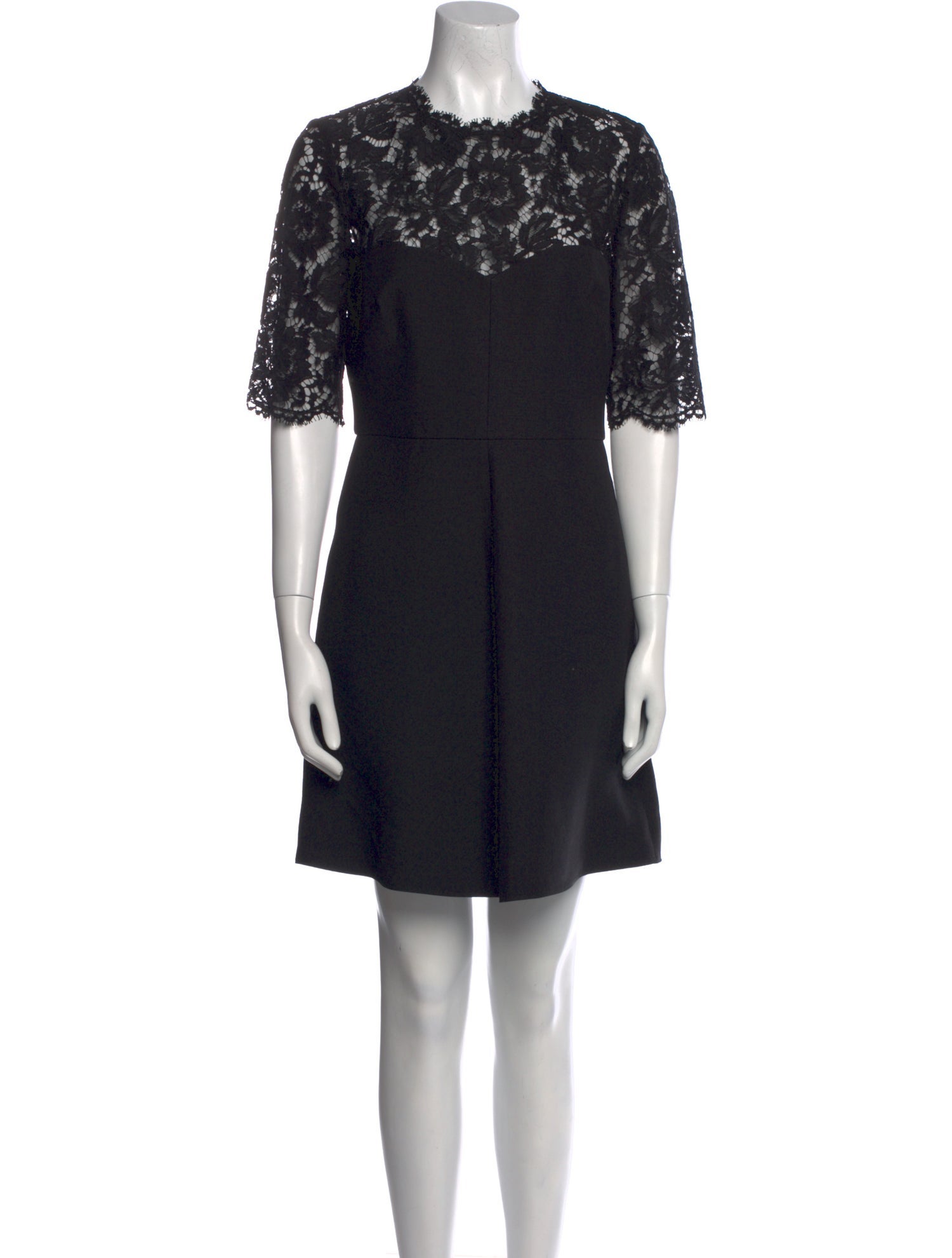 Valentino Virgin Wool Mini Dress w/ Tags