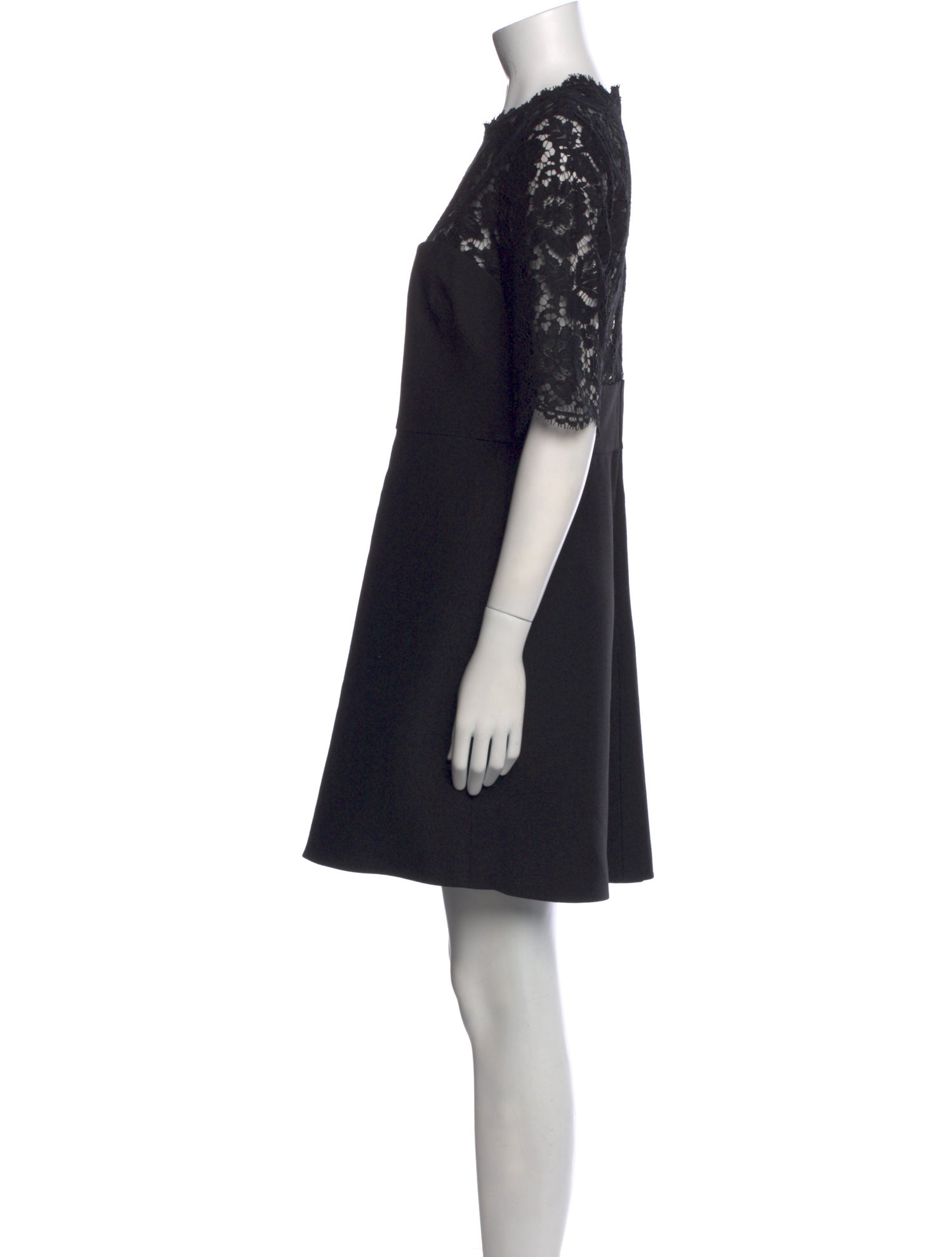 Valentino Virgin Wool Mini Dress w/ Tags
