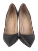 Valentino Rockstud Accents Leather Pumps