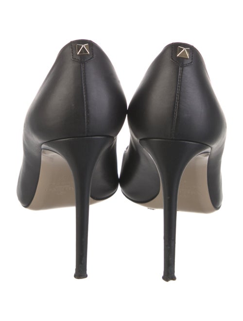 Valentino Rockstud Accents Leather Pumps