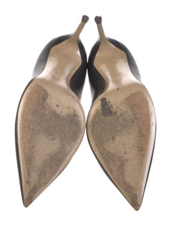 Valentino Rockstud Accents Leather Pumps