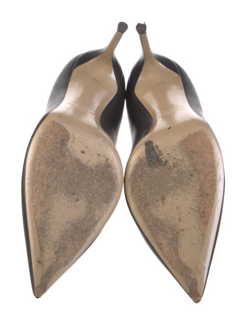 Valentino Rockstud Accents Leather Pumps