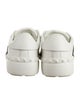 Valentino Rockstud Accents Leather Sneakers