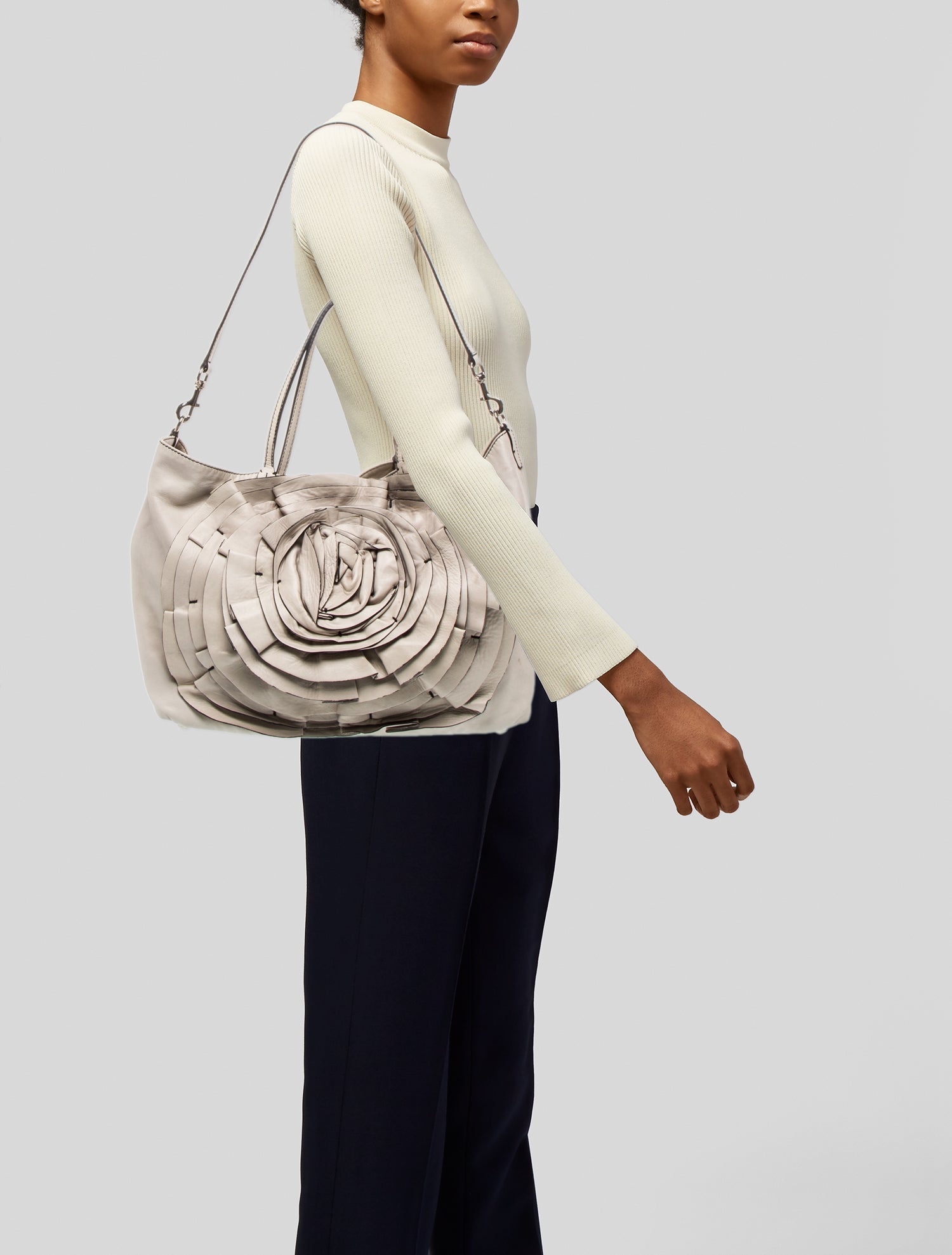 Valentino Leather Shoulder Bag