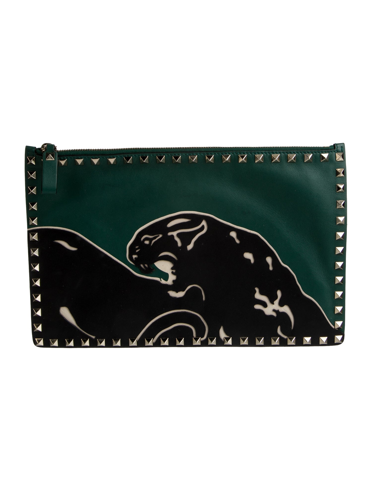 Valentino Leather Clutch