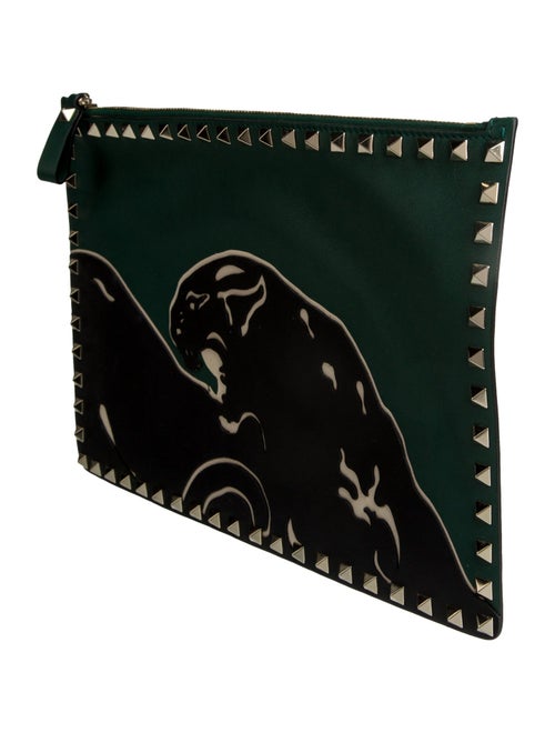 Valentino Leather Clutch