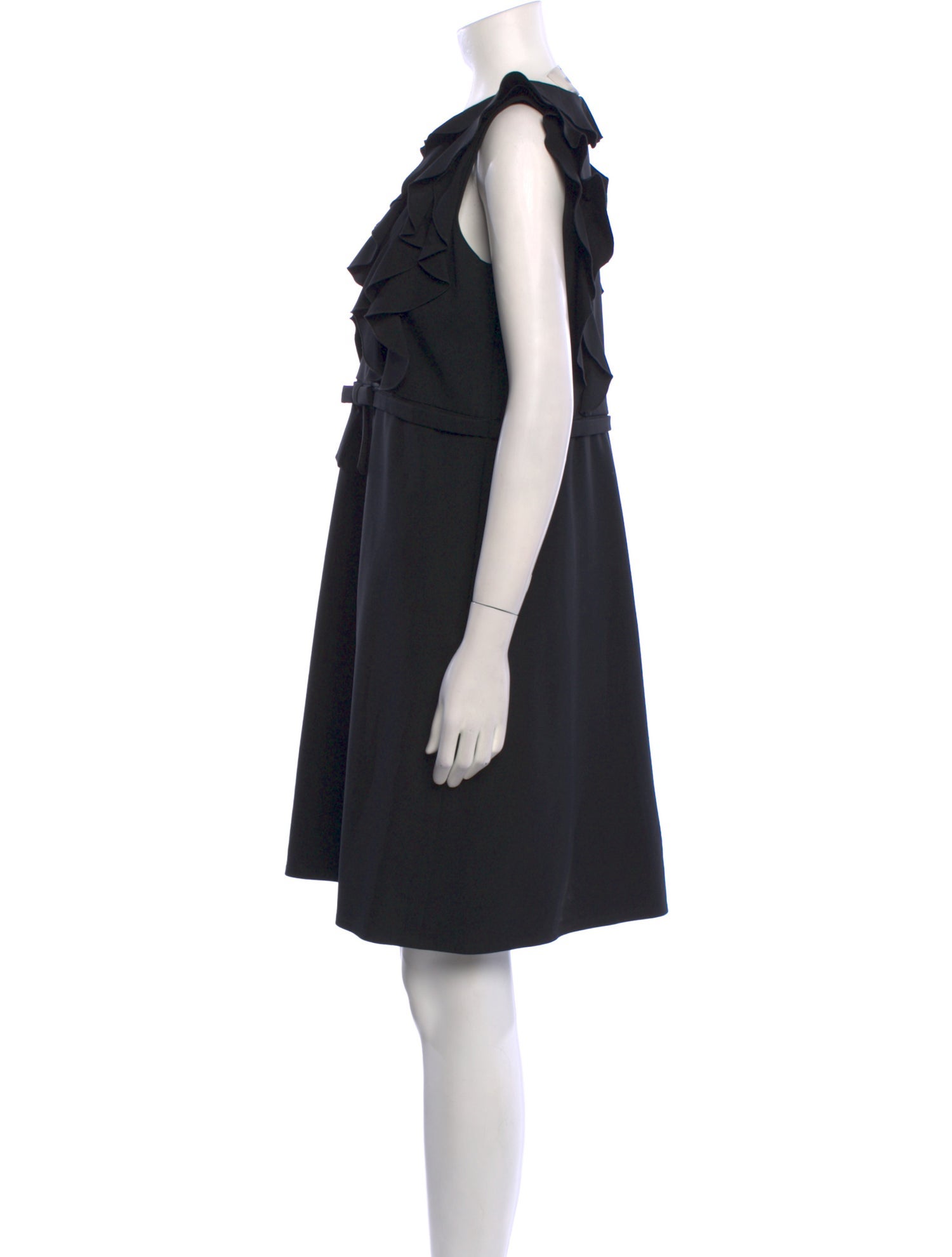 Valentino V-Neck Mini Dress