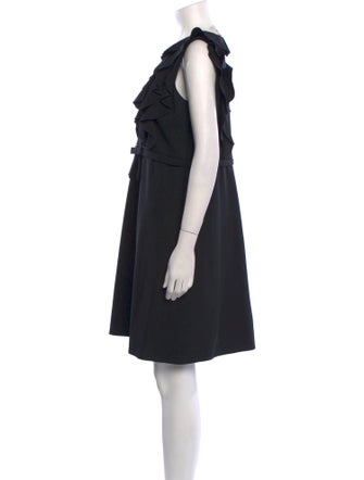 Valentino V-Neck Mini Dress