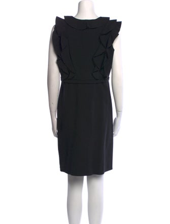 Valentino V-Neck Mini Dress