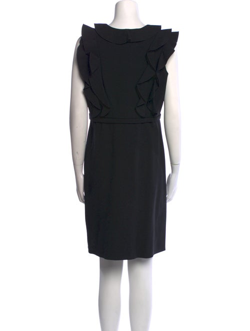 Valentino V-Neck Mini Dress